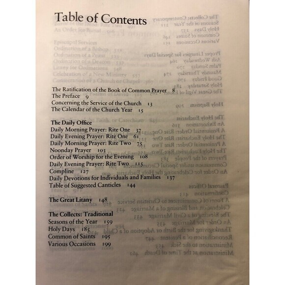 The Book of Common Prayer and Administration of the Sacraments and Other Rites - Picture 8 of 8